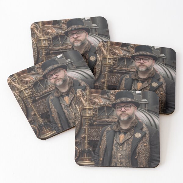 Item preview, Steam Punk Man and train - Henry Toots designed and sold by shakespeare1212.