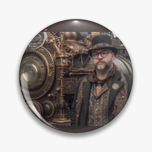 Item preview, Steam Punk Man and train - Henry Toots designed and sold by shakespeare1212.