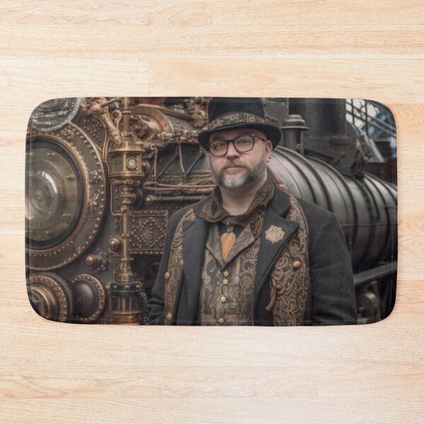 Item preview, Steam Punk Man and train - Henry Toots designed and sold by shakespeare1212.