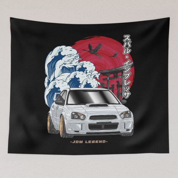Item preview, The Great wave off Subie Impreza WRX STi Blob Eye designed and sold by JDM Guyvit.