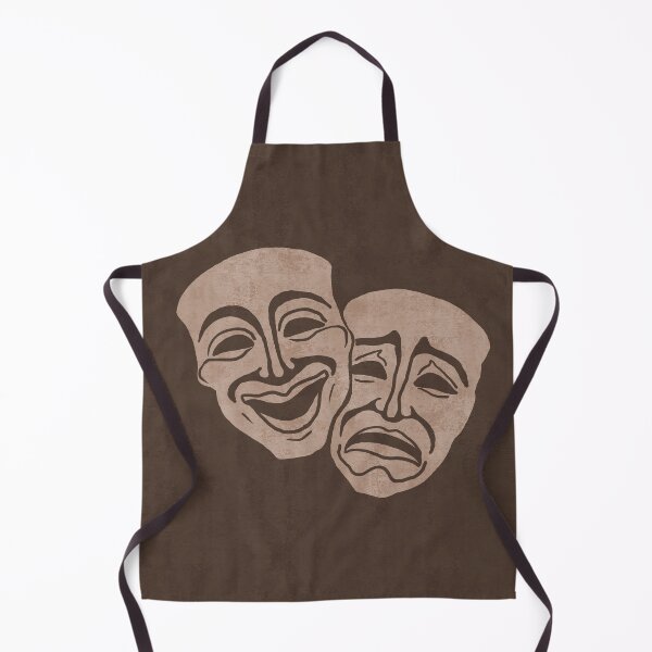 Item preview, The Muses Of Tragedy and Comedy 02 - Minimal - Monochromatic Boho Abstract designed and sold by Studio Grafiikka.