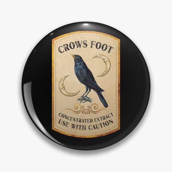 Item preview, Crows Foot Concentrated Extract Alchemy Funny Black Magic Apothecary Recipe Witch Label For Real Witches designed and sold by UniQueensShop.