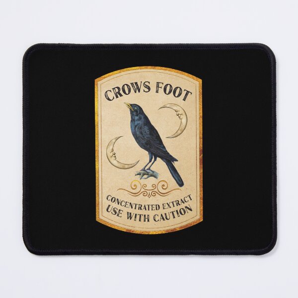 Item preview, Crows Foot Concentrated Extract Alchemy Funny Black Magic Apothecary Recipe Witch Label For Real Witches designed and sold by UniQueensShop.