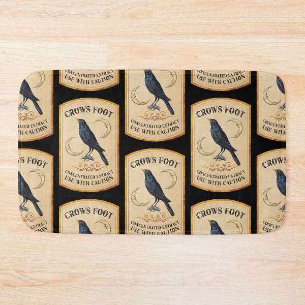 Item preview, Crows Foot Concentrated Extract Alchemy Funny Black Magic Apothecary Recipe Witch Label For Real Witches designed and sold by UniQueensShop.