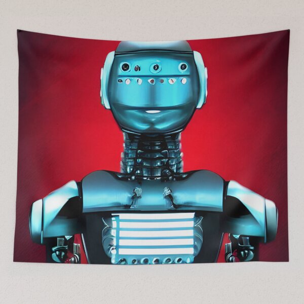 Item preview, Robot in the style of famous art. designed and sold by CRAFTER-MEDIA.