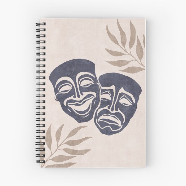 Item preview, The Muses Of Tragedy and Comedy 04 - Minimal, Modern - Boho Abstract designed and sold by Studio Grafiikka.