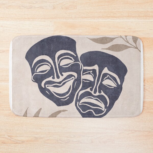 Item preview, The Muses Of Tragedy and Comedy 04 - Minimal, Modern - Boho Abstract designed and sold by Studio Grafiikka.