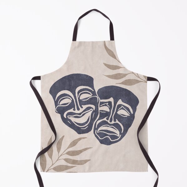 Item preview, The Muses Of Tragedy and Comedy 04 - Minimal, Modern - Boho Abstract designed and sold by Studio Grafiikka.