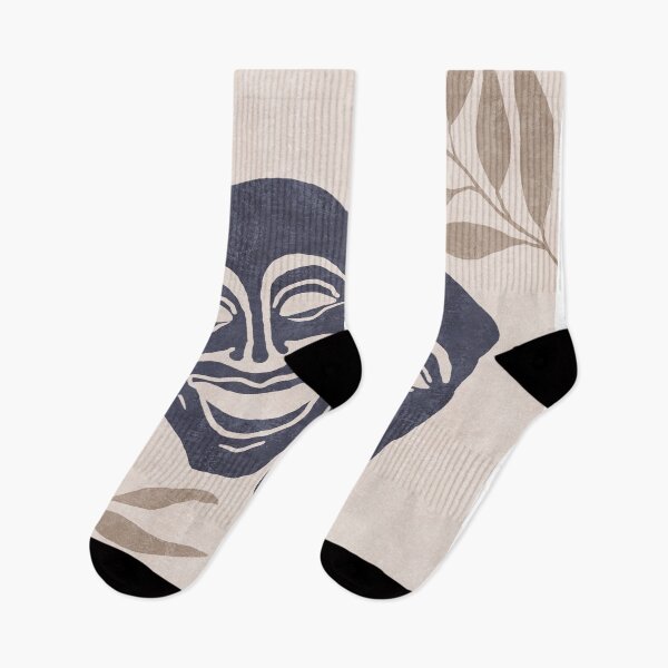 Item preview, The Muses Of Tragedy and Comedy 04 - Minimal, Modern - Boho Abstract designed and sold by Studio Grafiikka.