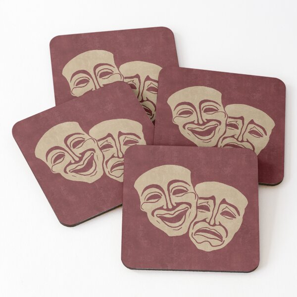 Item preview, The Muses Of Tragedy and Comedy 04 - Minimal, Modern - Boho Abstract designed and sold by Studio Grafiikka.