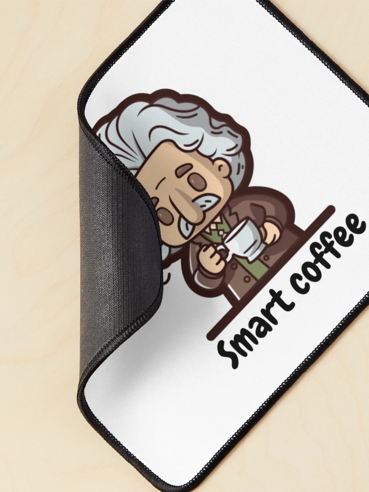 Thumbnail 2 of 5, Mouse Pad, Smart Coffee designed and sold by RASC23.