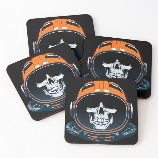 Item preview, Skull Astronaut designed and sold by Beyond-Stickers.