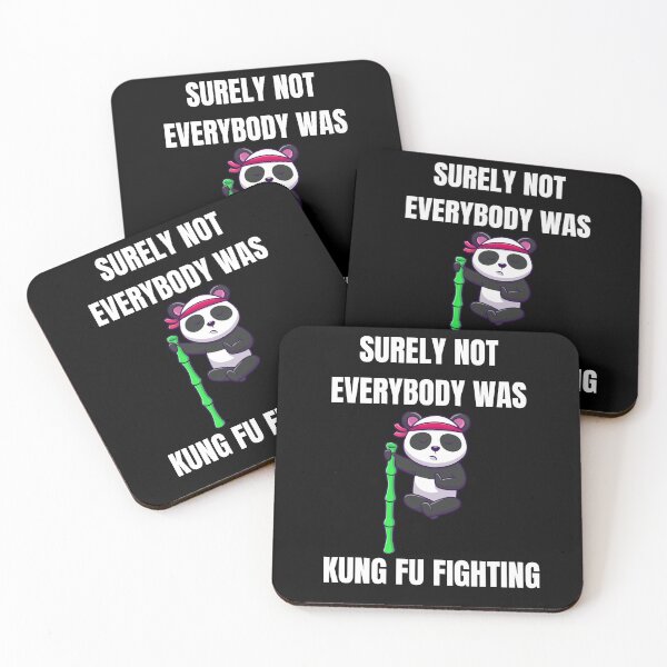 Item preview, Unleash Your Inner Warrior: Surely Not Everybody Was Kung Fu Fighting Banda designed and sold by limos.