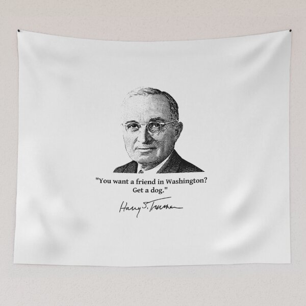 Item preview, President Truman and Funny Quote On Washington designed and sold by warishellstore.