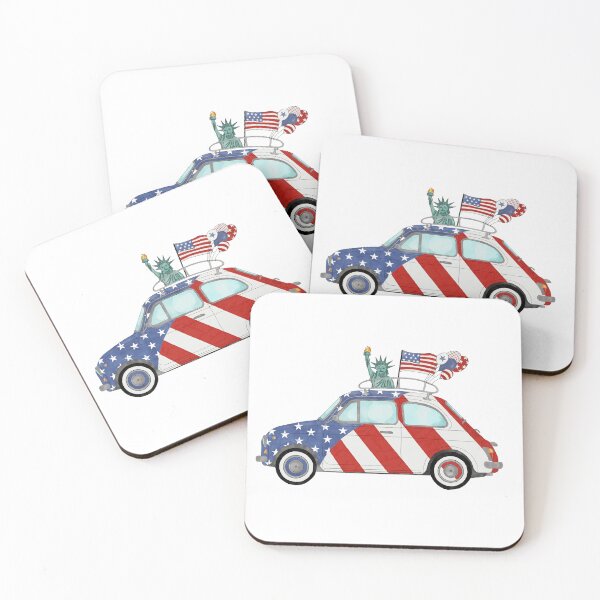 Item preview, Fiat 500 Independence Day designed and sold by portosabbia.