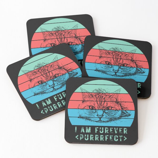 Item preview, I am furever purrrfect cat design designed and sold by SinozShop.