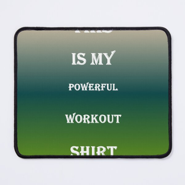 Item preview, No Excuses, Just Workout designed and sold by TechsQuickArt.