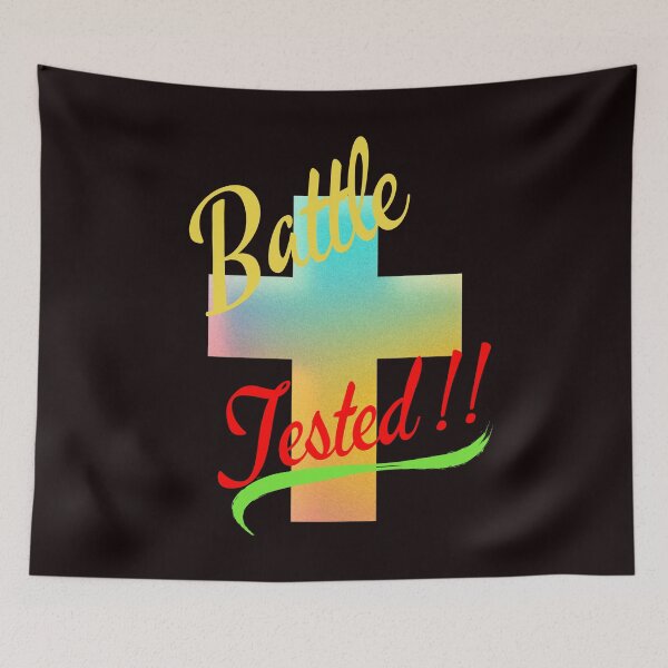 Item preview, Battle Tested!! designed and sold by SunMoonBeyond.
