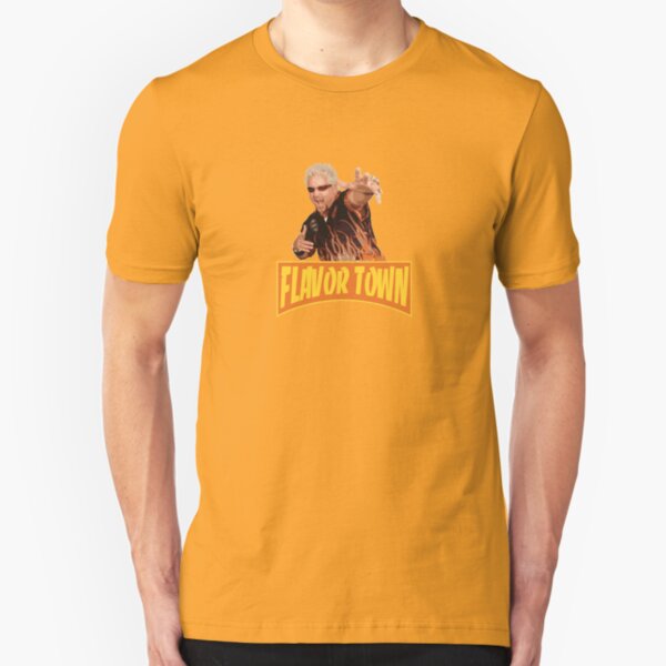 FLAVOR TOWN USA - GUY FlERl Slim Fit T-Shirt