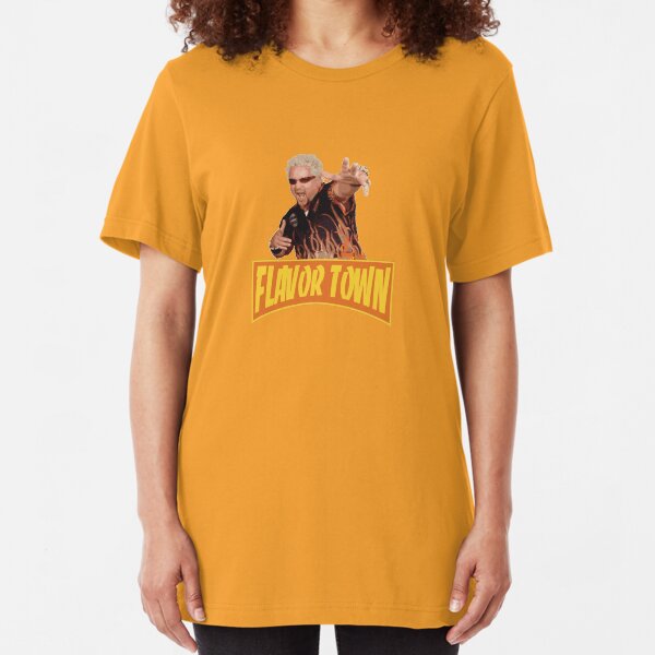 FLAVOR TOWN USA - GUY FlERl Slim Fit T-Shirt