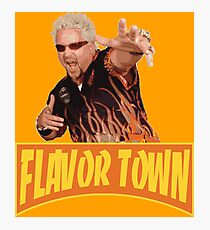Lámina fotográfica FLAVOR TOWN USA - GUY FlERl