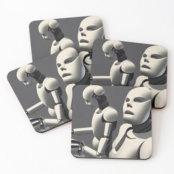Item preview, Robot in the style of famous art. designed and sold by CRAFTER-MEDIA.