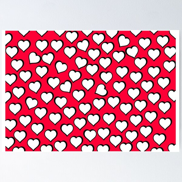 Vista previa del artículo con la obra «diseño de corazones», diseñado y vendido por MPDesign84.
