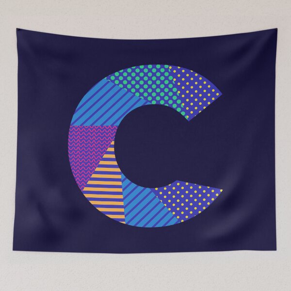 Item preview, Alphabet Letter C Screen Print Design designed and sold by ToluaPrints.