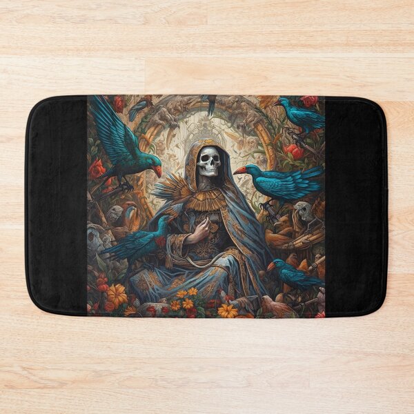 Item preview, Nuestra Señora de la Santa Muerte designed and sold by The-Dark-Art.