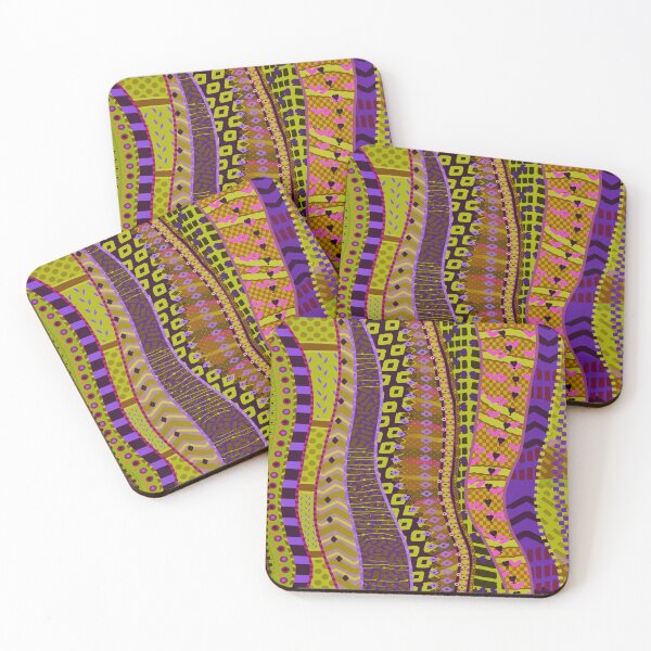 Item preview, Patrón de oliva y violeta de Maxine Gadd designed and sold by Maxine Gadd.