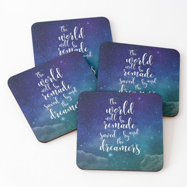Item preview, The world will be remade and saved by the dreamers designed and sold by addict2reading.