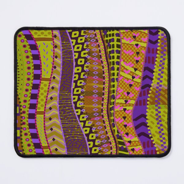 Item preview, Olive and violet pattern by Maxine Gadd designed and sold by Maxine Gadd.
