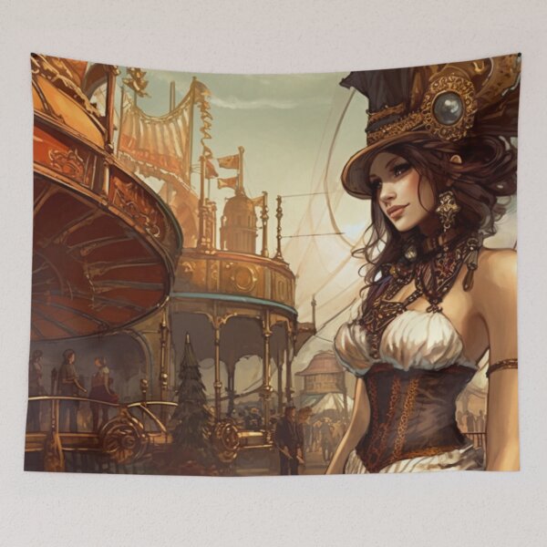 Item preview, Steam Punk Woman at the Grand Festival "Carol Carnival" designed and sold by shakespeare1212.