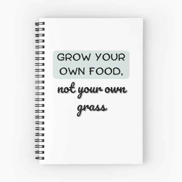 Item preview, Grow your own food, not your own grass designed and sold by saposzer.