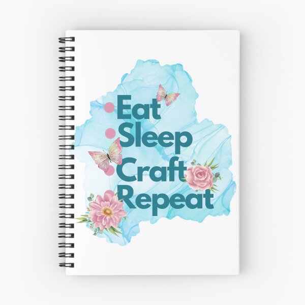 Item preview, Eat Sleep Craft Repeat Design designed and sold by OByD.