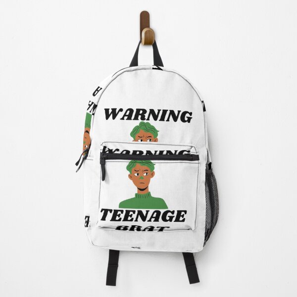 Item preview, Warning Teenage Brat designed and sold by CannyGoods.