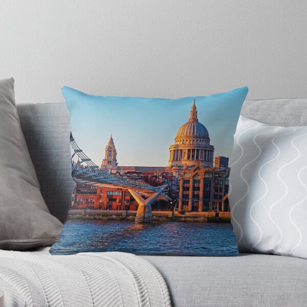 Item preview, The Millennium Bridge and St Paul's Cathedral, London, England designed and sold by atomov.
