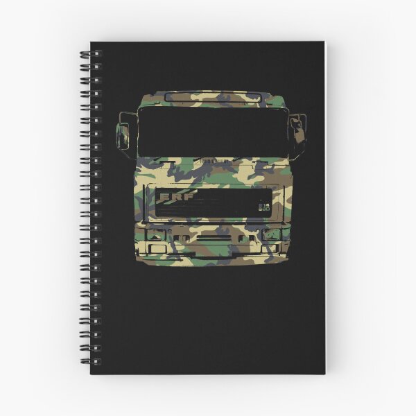 Item preview, Classic 1990s ERF E Series lorry woodland camo designed and sold by soitwouldseem.