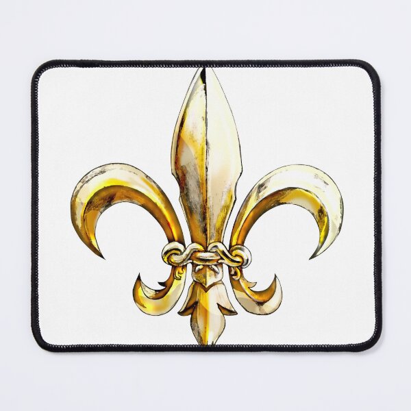 Item preview, Fleur de Lis Strong's Intricate Gold Fleur de Lis, Original Design designed and sold by FleudeLisStrong.
