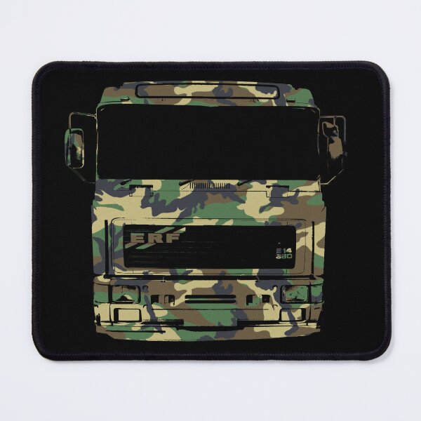 Item preview, Classic 1990s ERF E Series lorry woodland camo designed and sold by soitwouldseem.