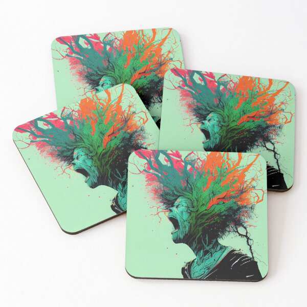 Item preview, Screaming Heads in an Abstract Distortion designed and sold by Piotrek0001.