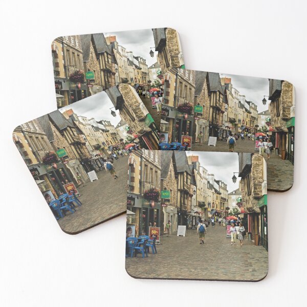 Item preview, Cobblestone Street in Redon, Brittany designed and sold by Buckwhite.
