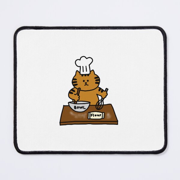 Item preview, a Cat baking bread designed and sold by superbaechoo.