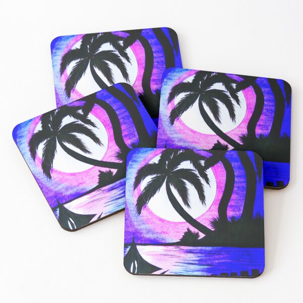 Item preview, Evening beach painting  designed and sold by VishwaPrasiddh.