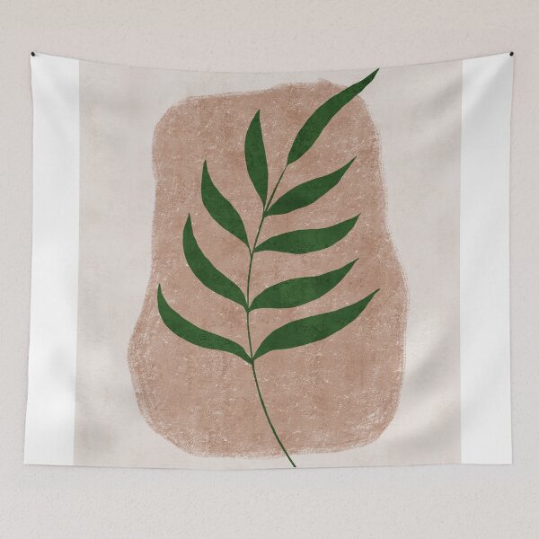 Item preview, A Page From My Book - Minimal, Modern - Abstract Tropical Painting designed and sold by Studio Grafiikka.