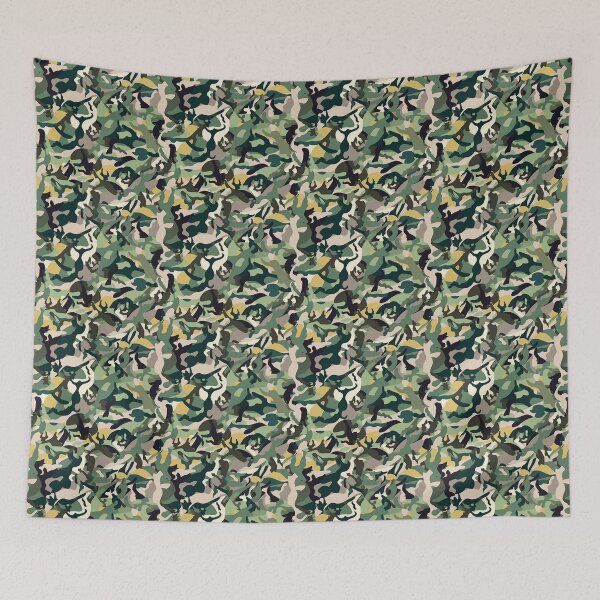 Item preview, Green Forrest Army Camo Print Camouflage Pattern Graphic Pixelated Military Colorful Abstract Country  designed and sold by arcadetoystore.