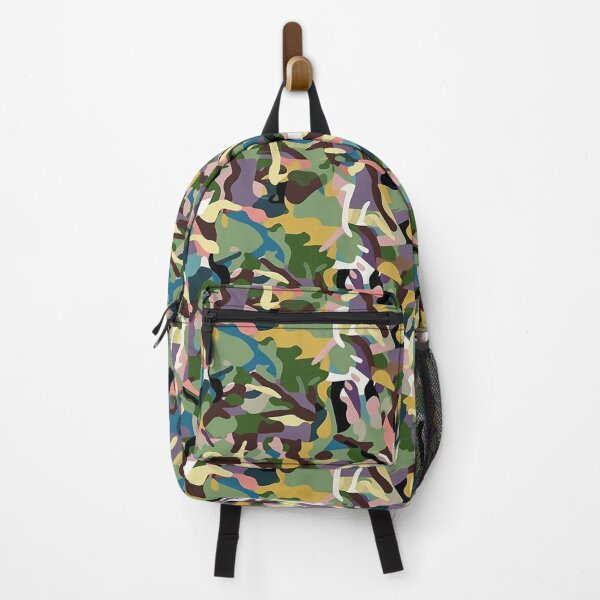 Item preview, Green White Forrest Army Camo Print Camouflage Pattern Graphic Pixelated Military Colorful Abstract Country  designed and sold by arcadetoystore.