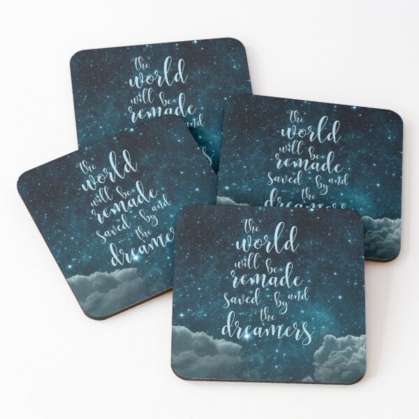 Item preview, The world will be remade and saved by the dreamers designed and sold by addict2reading.