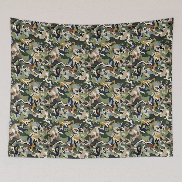 Item preview, Green Forrest Army Camo Print Camouflage Pattern Graphic Pixelated Military Colorful Abstract Country  designed and sold by arcadetoystore.