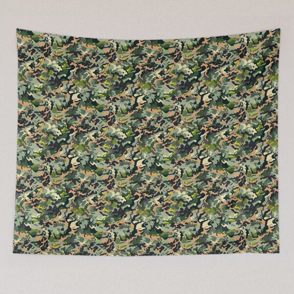 Item preview, Green Forrest Army Camo Print Camouflage Pattern Graphic Pixelated Military Colorful Abstract Country  designed and sold by arcadetoystore.